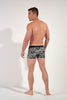 General view of a men model wearing HO black print  Boxer Briefs