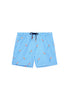 Front cutout view of HO blue/white stripes  Beach Boxer