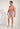 Full-body view of a men model wearing HO blue/white stripes  Swim Mini Briefs