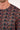 Close-up view of a men model wearing HO red print cotton Long Sleepwear