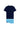 Front cutout view of HO blue print cotton Short Sleepwear