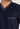 Close-up view of a men model wearing HO blue print cotton Short Sleepwear