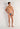 Full-body view of a men model wearing HO blue print  G-String