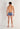 General view of a men model wearing HO blue print  Trunk