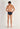 General view of a men model wearing HO navy print modal/viscose/tencel Comfort Briefs