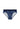 Front cutout view of HO navy print modal/viscose/tencel Mini Briefs