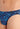 Close-up view of a men model wearing HO blue print  Comfort Micro Briefs