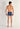 General view of a men model wearing HO blue print  Boxer Briefs HO1