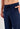 Close-up view of a men model wearing HO blue print cotton Long Sleepwear
