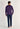 General view of a men model wearing HO navy print cotton Long Sleepwear