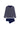 Front cutout view of HO black/white stripes cotton Long Sleepwear