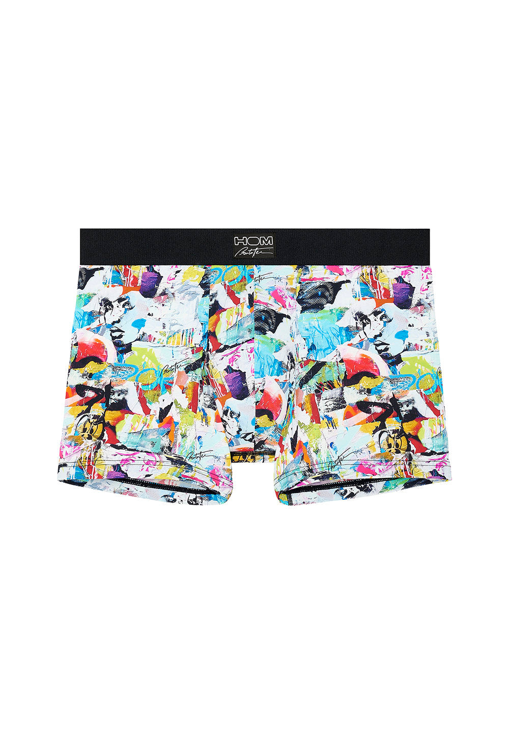 Front cutout view of HO multico print  Boxer Briefs