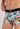 Close-up view of a men model wearing HO multico print  Boxer Briefs