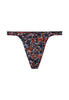 Front cutout view of HO black/red  G-String