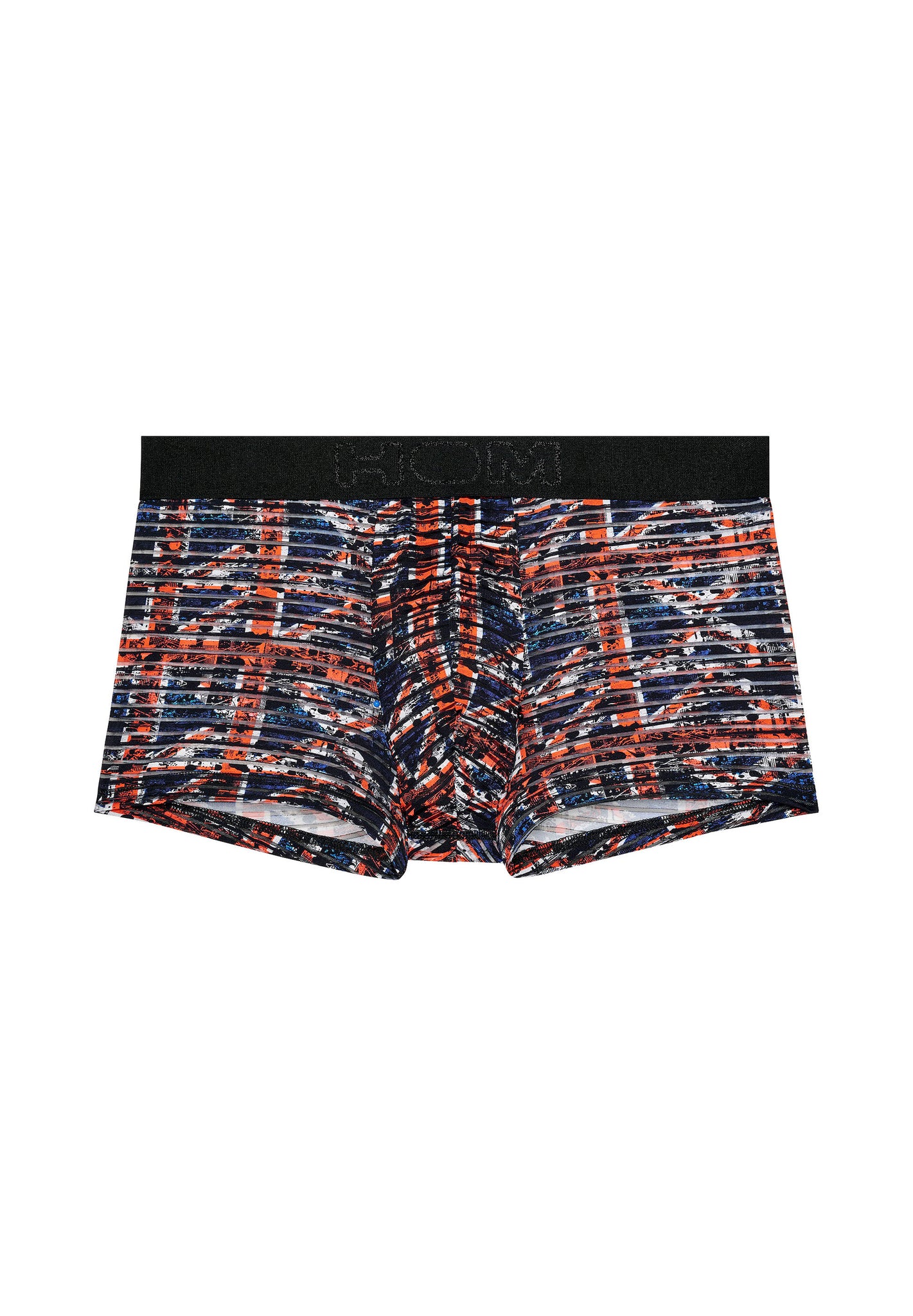 Front cutout view of HO black/red  Trunk
