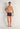 Full-body view of a men model wearing HO black print modal/viscose/tencel Boxer Briefs