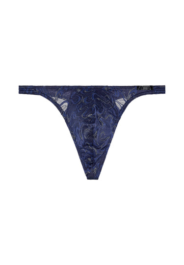 Front cutout view of HO navy  G-String