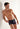 Front view of a men model wearing HO navy  Trunk