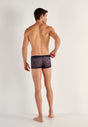 General view of a men model wearing HO navy  Trunk