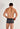 Back view of a men model wearing HO multi-colour  Trunk
