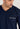 Close-up view of a men model wearing HO navy check cotton Long Sleepwear