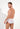 Back view of a men model wearing HO black/blue/white cotton Mini Briefs 3p