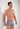 General view of a men model wearing HO black/grey/grey cotton Boxer Briefs 3p
