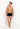 Full-body view of a men model wearing HO black/navy cotton Boxer Briefs HO1 2p