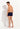 General view of a men model wearing HO black/navy cotton Boxer Briefs HO1 2p