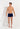 Full-body view of a men model wearing HO navy/bright blue cotton Boxer Briefs HO1 2p