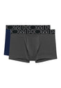 Front cutout view of HO multiple colours 1 cotton Boxer Briefs HO1 2p