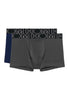 Front cutout view of HO multiple colours 6 cotton Boxer Briefs HO1 2p