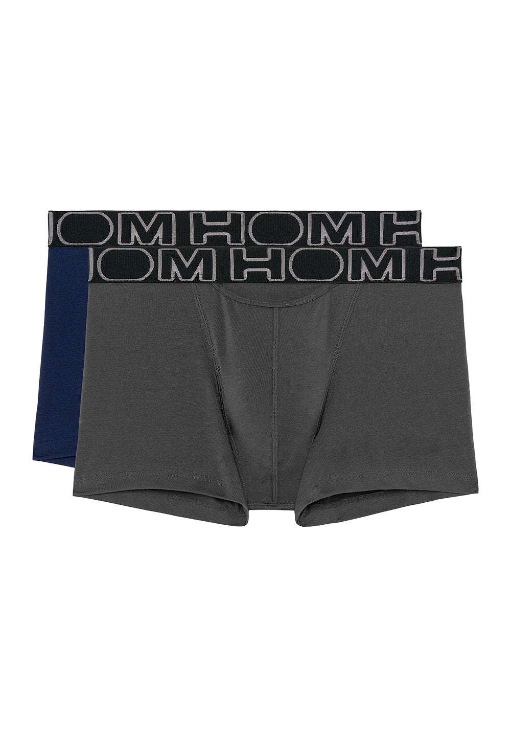 Front cutout view of HO multiple colours 6 cotton Boxer Briefs HO1 2p