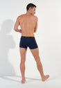 General view of a men model wearing HO multiple colours 6 cotton Boxer Briefs HO1 2p