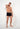 Full-body view of a men model wearing HO black  Boxer Briefs