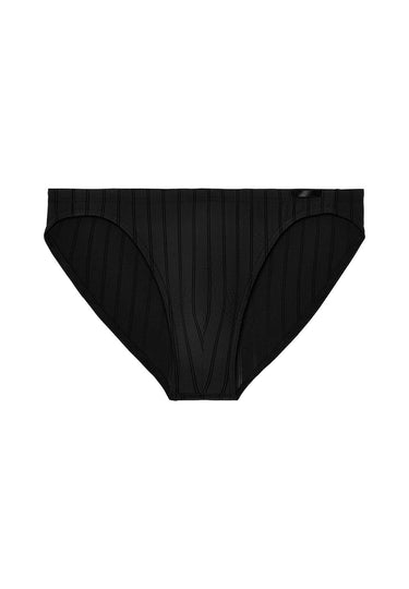Front cutout view of HO black  Comfort Micro Briefs