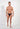 Full-body view of a men model wearing HO black  Comfort Micro Briefs