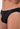 Close-up view of a men model wearing HO black  Comfort Micro Briefs