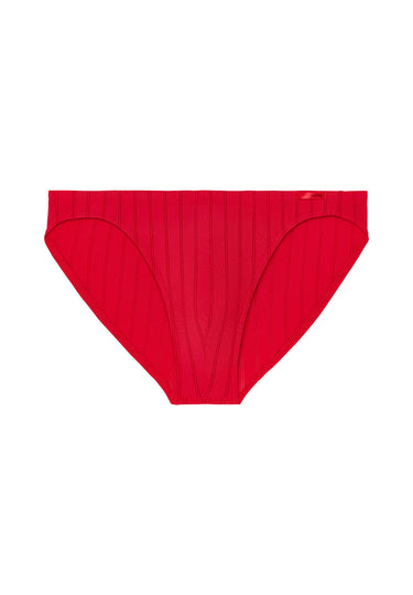 Front cutout view of HO red  Comfort Micro Briefs