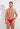 Front view of a men model wearing HO red  Comfort Micro Briefs