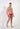 Full-body view of a men model wearing HO red  Comfort Micro Briefs