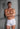 Full-body view of a men model wearing HO white cotton Boxer Briefs