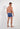 General view of a men model wearing HO jeans blue cotton Boxer Briefs