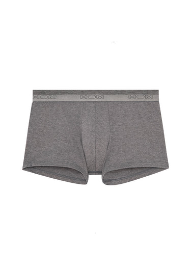 Front cutout view of HO grey cotton Boxer Briefs