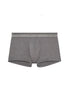 Front cutout view of HO grey cotton Boxer Briefs