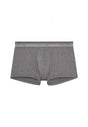 Front cutout view of HO grey cotton Boxer Briefs