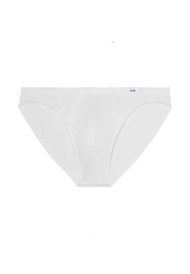 Front cutout view of HO white cotton Comfort Micro Briefs