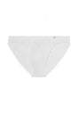 Front cutout view of HO white cotton Comfort Micro Briefs