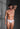 Full-body view of a men model wearing HO white cotton Comfort Micro Briefs
