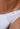 Close-up view of a men model wearing HO white cotton Comfort Micro Briefs